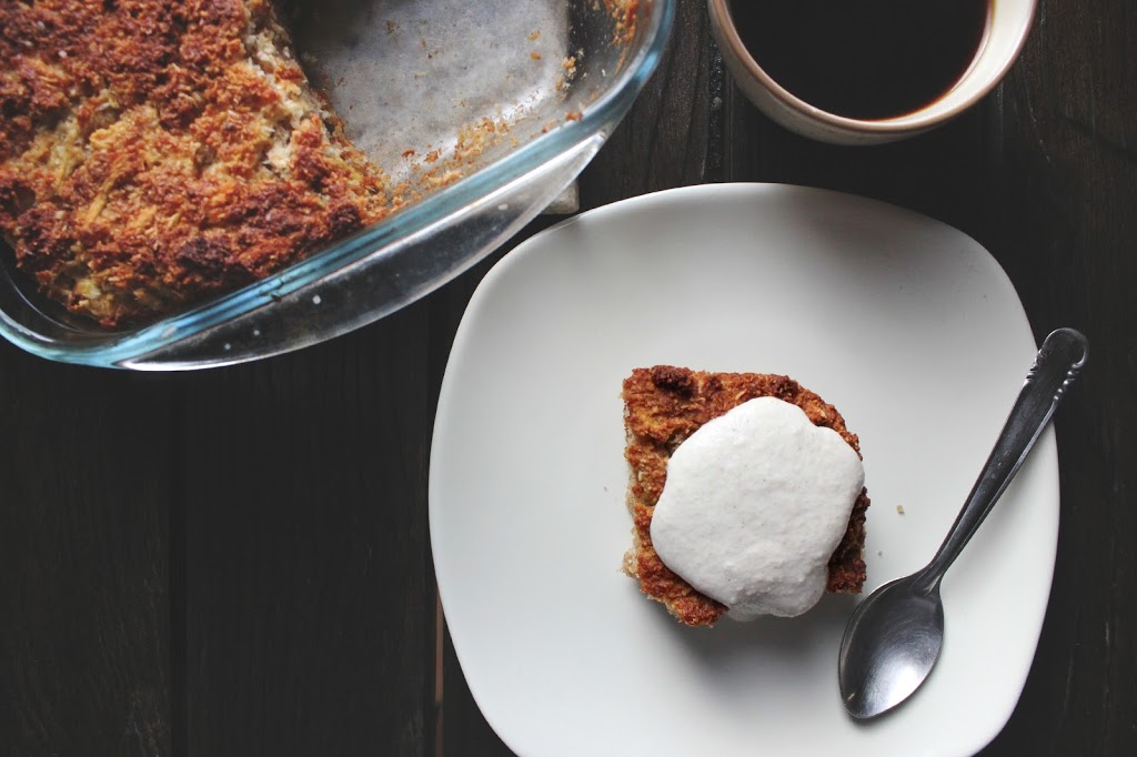 Apple Coconut Cake & Raw Cashew Cream Happy Hearted Kitchen