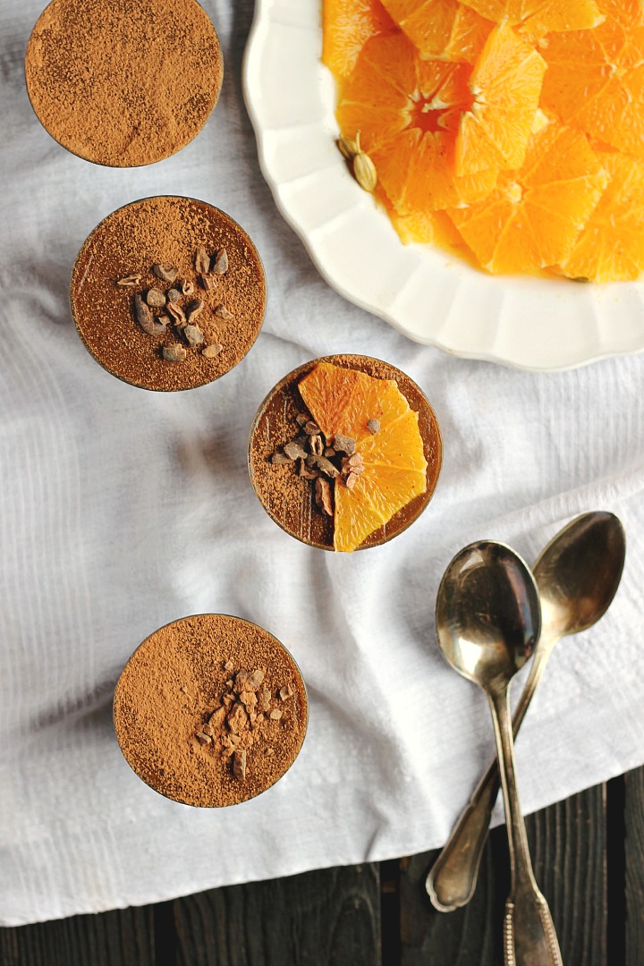 Raw Chocolate Mousse + Marinated Oranges ⎮ happy hearted kitchen