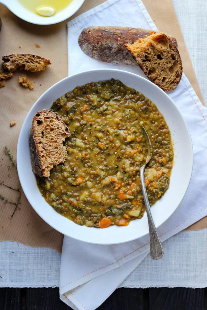 French Lentil Soup Happy Hearted Kitchen